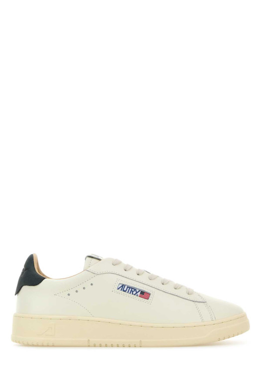 Ivory leather Dallas sneakers AUTRY (ADLM)