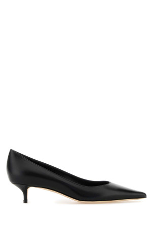 Black leather Amelia pumps Black JIMMY CHOO (AMELIACLF)