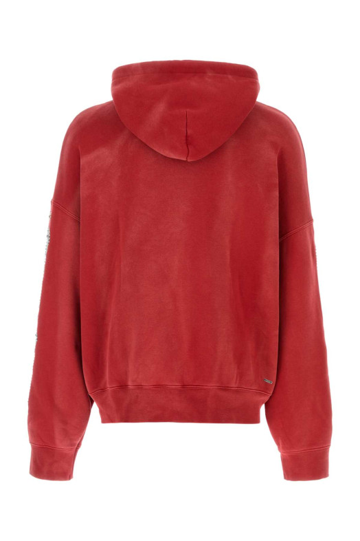 Red cotton sweatshirt AMIRI (AMTOJR1012)