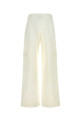 White stretch polyester blend Audrey cargo pant White GIMAGUAS (AUDREYTROUSERS)