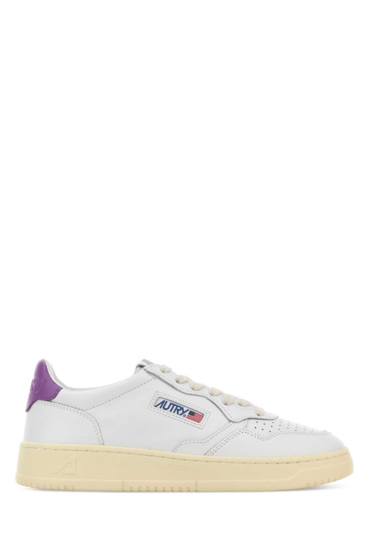White leather Medalist sneakers AUTRY (AULW)