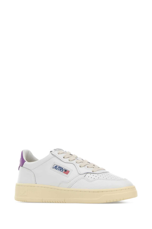 White leather Medalist sneakers AUTRY (AULW)