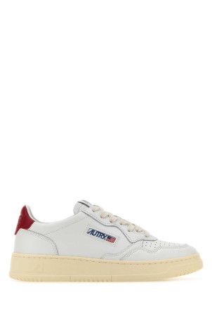 White leather Medalist sneakers AUTRY (AULW)