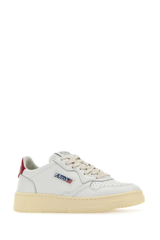 White leather Medalist sneakers AUTRY (AULW)