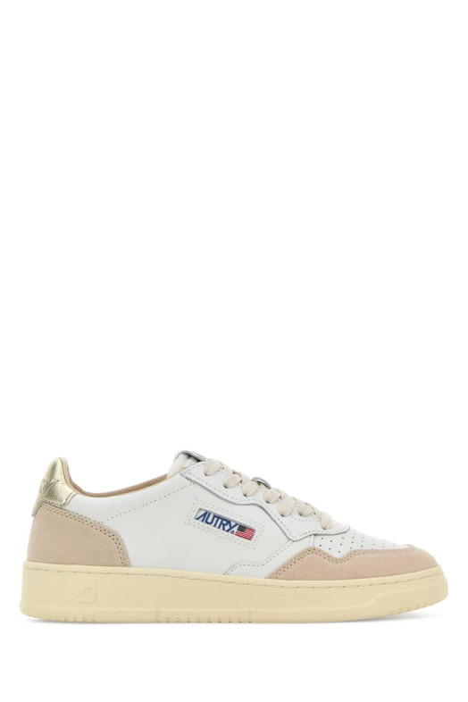 Two-tone leather Medalist sneakers AUTRY (AULW)
