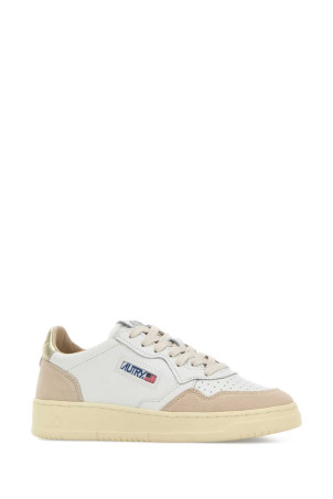 Two-tone leather Medalist sneakers AUTRY (AULW)