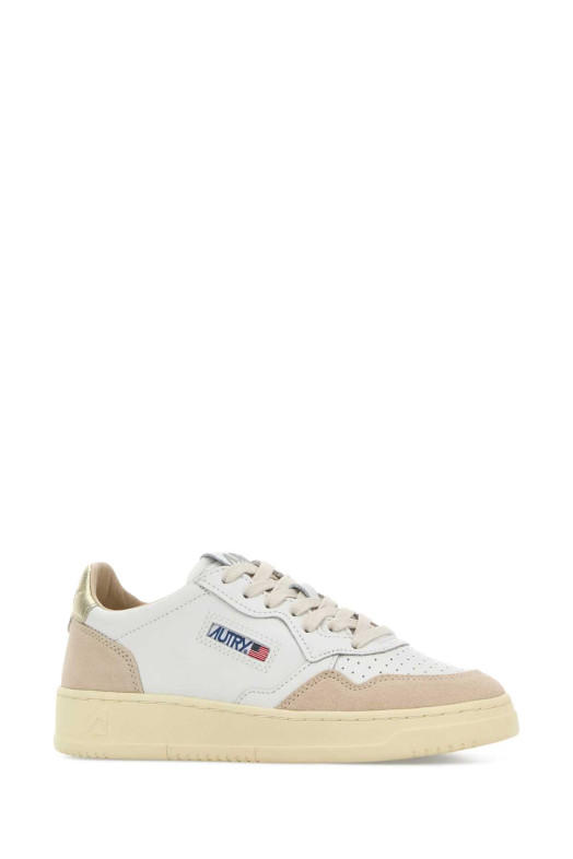 Two-tone leather Medalist sneakers AUTRY (AULW)