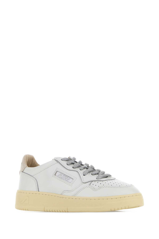 White leather Medalist sneakers AUTRY (AULW)