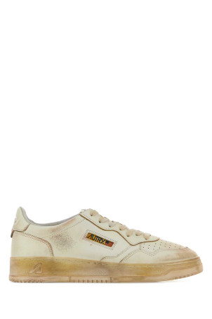 Ivory leather Supvint sneakers AUTRY (AVLM)