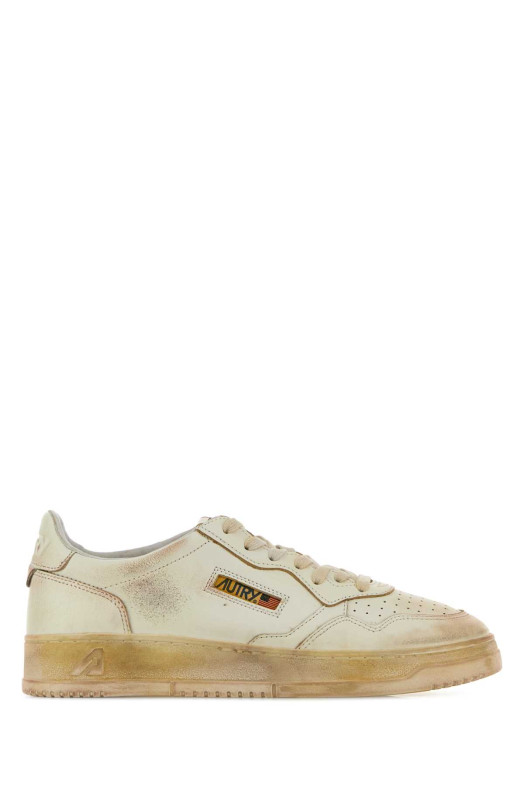 Ivory leather Supvint sneakers AUTRY (AVLM)