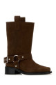 Brown suede boots GANNI (B1010095)