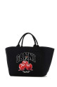 Black canvas shopping bag GANNI (B2110037)