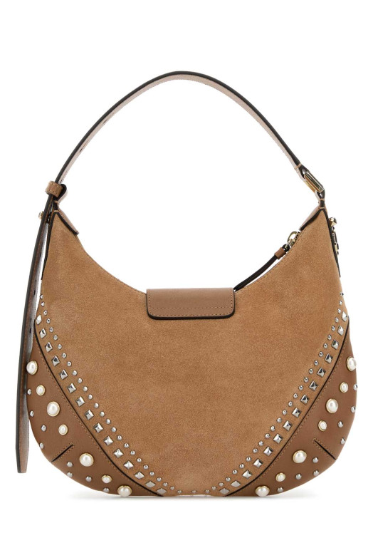 Biscuit suede Bar shoulder bag JIMMY CHOO (BARHOBOSFRU)