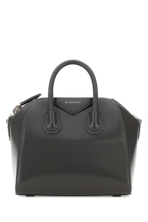 Dark grey leather mini Antigona handbag GIVENCHY (BB5148B00D)