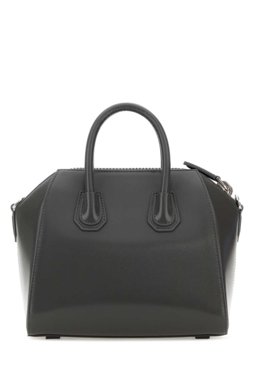 Dark grey leather mini Antigona handbag GIVENCHY (BB5148B00D)
