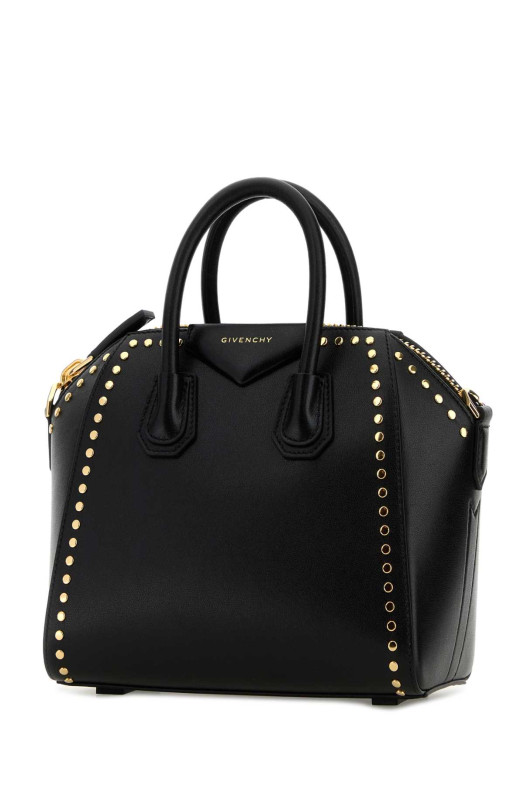 Black leather mini Antigona handbag GIVENCHY (BB5148B2DX)