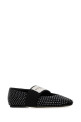 Embellished suede Square ballerinas GIVENCHY (BE5010E2GU)