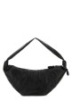 Black nappa leather large Croissant shoulder bag LEMAIRE (BG0000LL095)