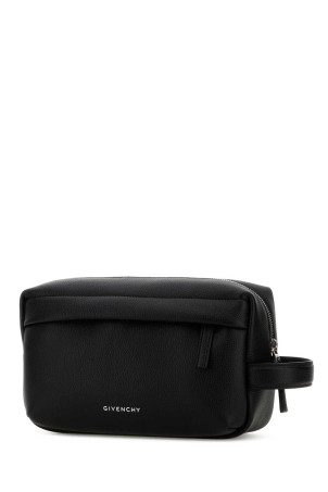 Black leather U Backpack beauty case GIVENCHY (BK60FWK18A)
