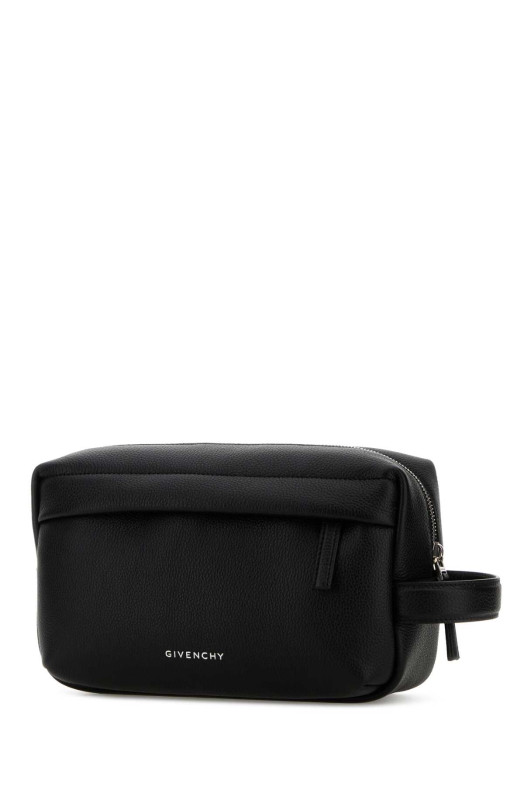 Black leather U Backpack beauty case GIVENCHY (BK60FWK18A)