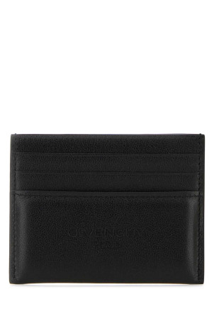 Black leather card holder GIVENCHY (BK60G0K21L)