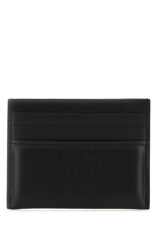 Black leather card holder GIVENCHY (BK60G0K21L)