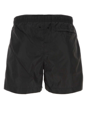 Black nylon swimming shorts GIVENCHY (BMA0161YGY)