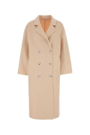 Pastel pink wool blend Borneo coat LOULOU DE SAISON (BORNEOLDS)