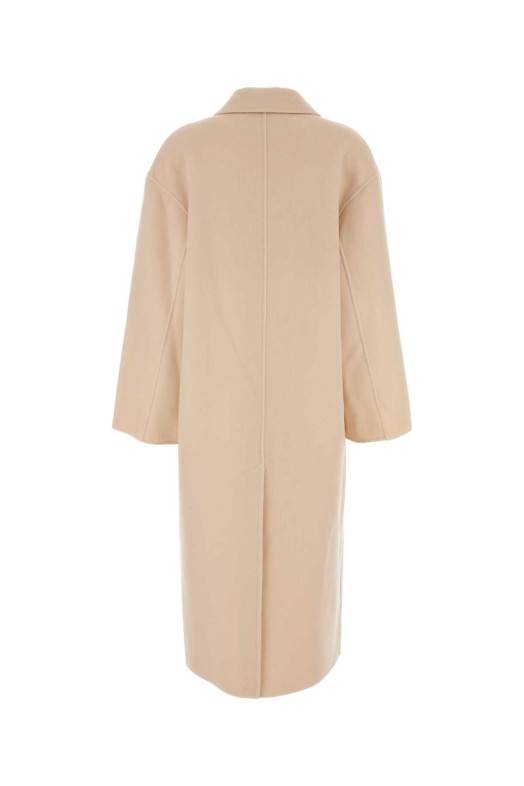 Pastel pink wool blend Borneo coat LOULOU DE SAISON (BORNEOLDS)