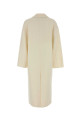 Ivory wool blend Borneo coat Beige LOULOU DE SAISON (BORNEOLDS)