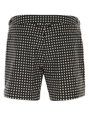 Printed polyester swimming shorts TOM FORD (BSS001FMN076)