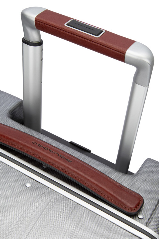 TROLLEY CABINA SLIM 4 RUOTE POLICARBONATO_PELLE PIQUADRO (BV4425PQLM)