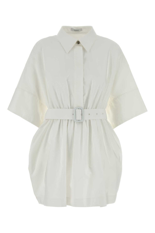 White poplin shirt dress White GIVENCHY (BW22NE1634)