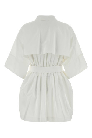 White poplin shirt dress White GIVENCHY (BW22NE1634)