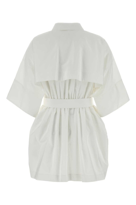 White poplin shirt dress White GIVENCHY (BW22NE1634)