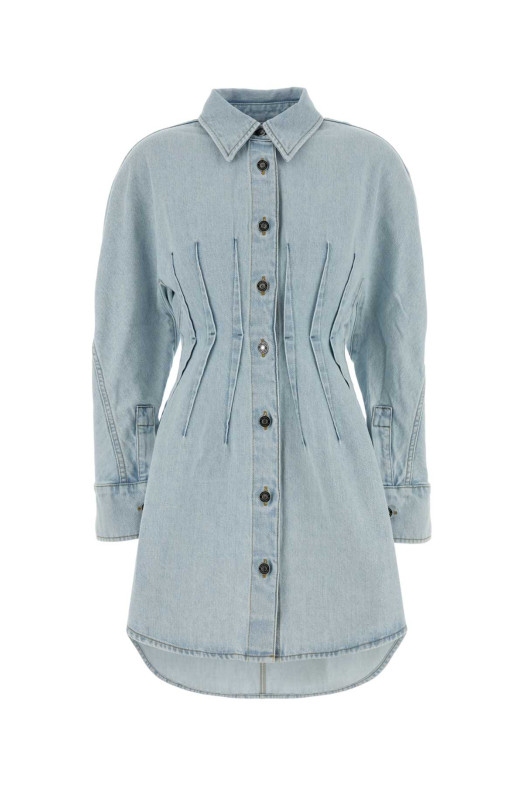 SHORT WAISTED DENIM DRESS GIVENCHY (BW22QS517P)