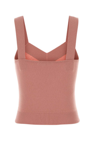 Pink wool blend tank top GIVENCHY (BW61HZ4ZTA)