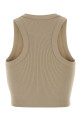 Beige stretch cotton crop-top GIVENCHY (BW70FNP7BR)