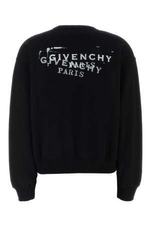 Black cotton sweatshirt GIVENCHY (BWJ04UP7A7)