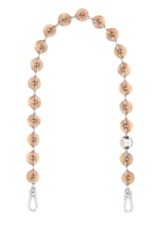 Two-tone acetate and metal Donut shoulder strap LOEWE (CCS1317X01)