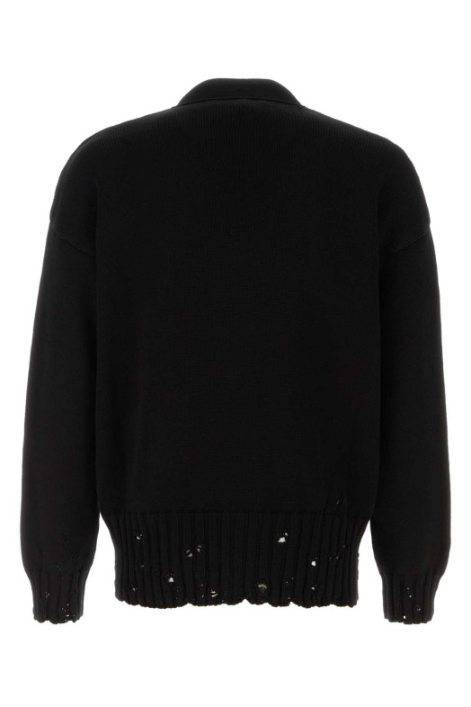 Black cotton cardigan Black MARNI (CDMG0136A0UFC652)