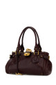 Aubergine leather Paddington shoulder bag CHLOE (CH25WS802P75)