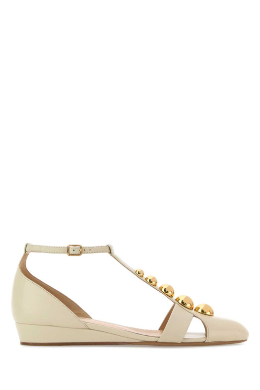 Cream leather Cleia ballerinas CHLOE (CH26S16OWQ)