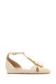 Cream leather Cleia ballerinas CHLOE (CH26S16OWQ)