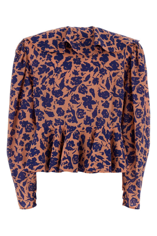 Printed crepe blouse CHLOE (CH26SHT12307)