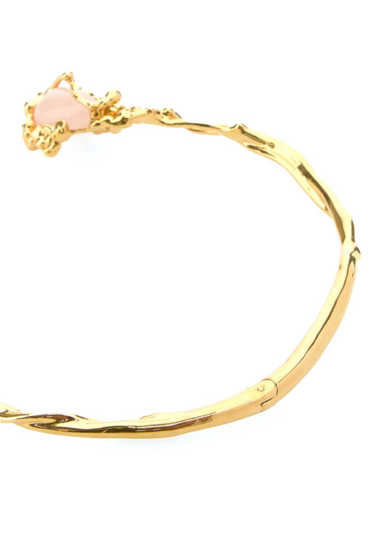 Gold metal ChloÃ© Flower Soul necklace CHLOE (CH26SJN20PIN)