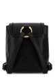 Black leather Horse Medal backpack CHLOE (CH26SP581O37)