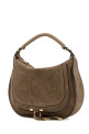 Dove grey suede Marcie shoulder bag CHLOE (CH26SS881P37)