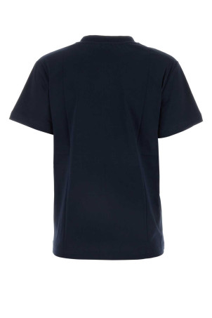 Midnight blue cotton t-shirt A.P.C. (COHBMM26384)