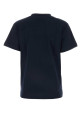 Midnight blue cotton t-shirt A.P.C. (COHBMM26384)